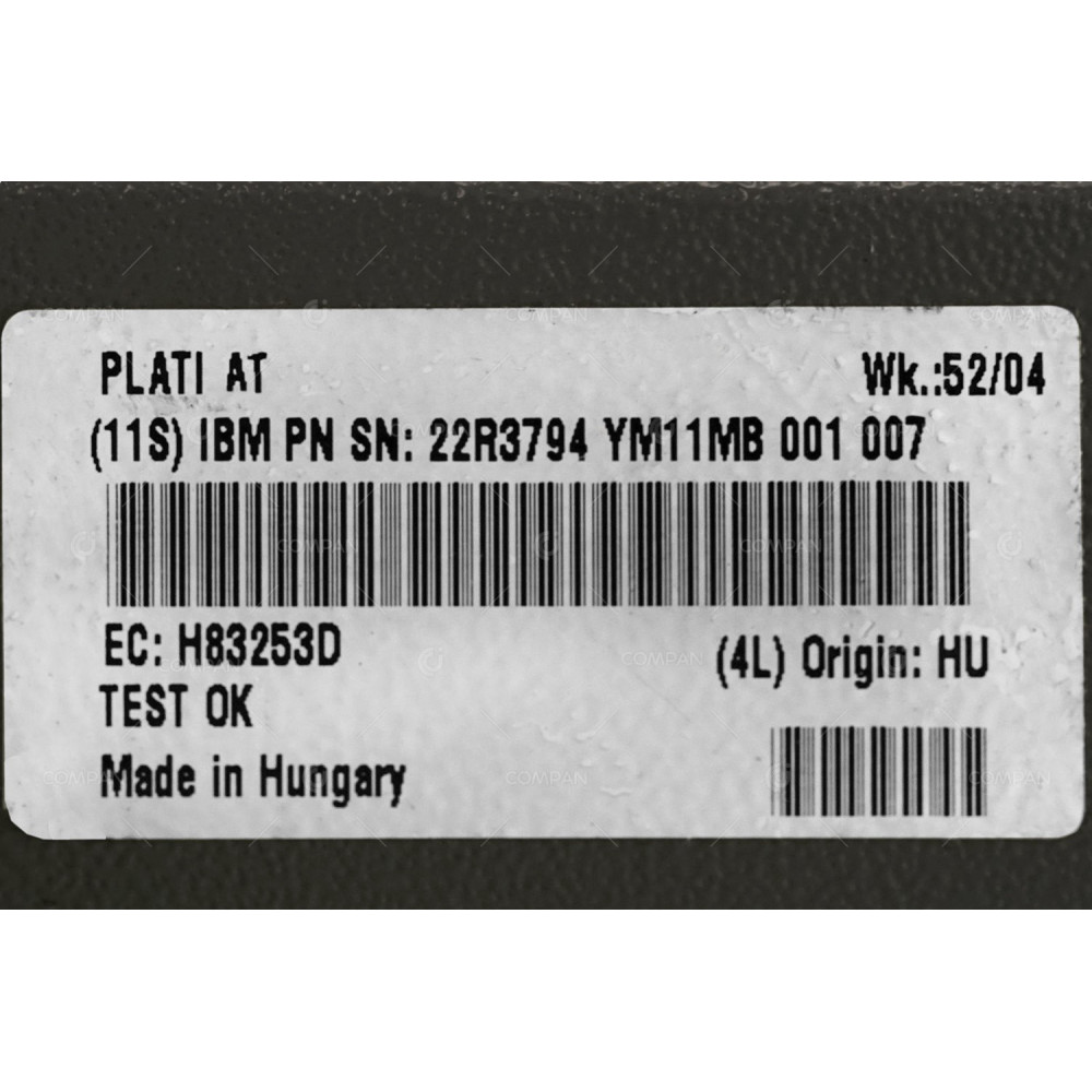 22R3794 IBM 3-PHASE 3P+N+G 16A FOR DS8000 22R3795